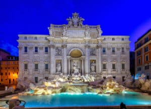 Trevi Fountain by Night