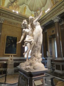 Bernini’s “Apollo and Daphne” marble sculpture